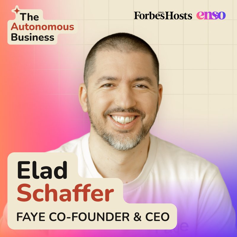 Elad Schaffer, Co-Founder and CEO of Faye